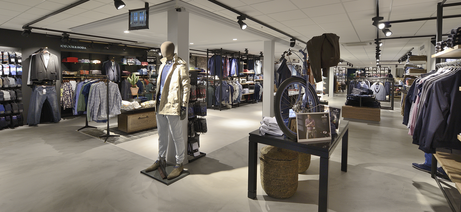 Bossenbroek Men’s Fashion: Retail design and shopfitting - Fashion