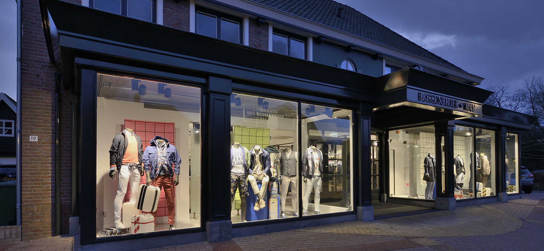 Bossenbroek Men’s Fashion: Retail design and shopfitting - Fashion