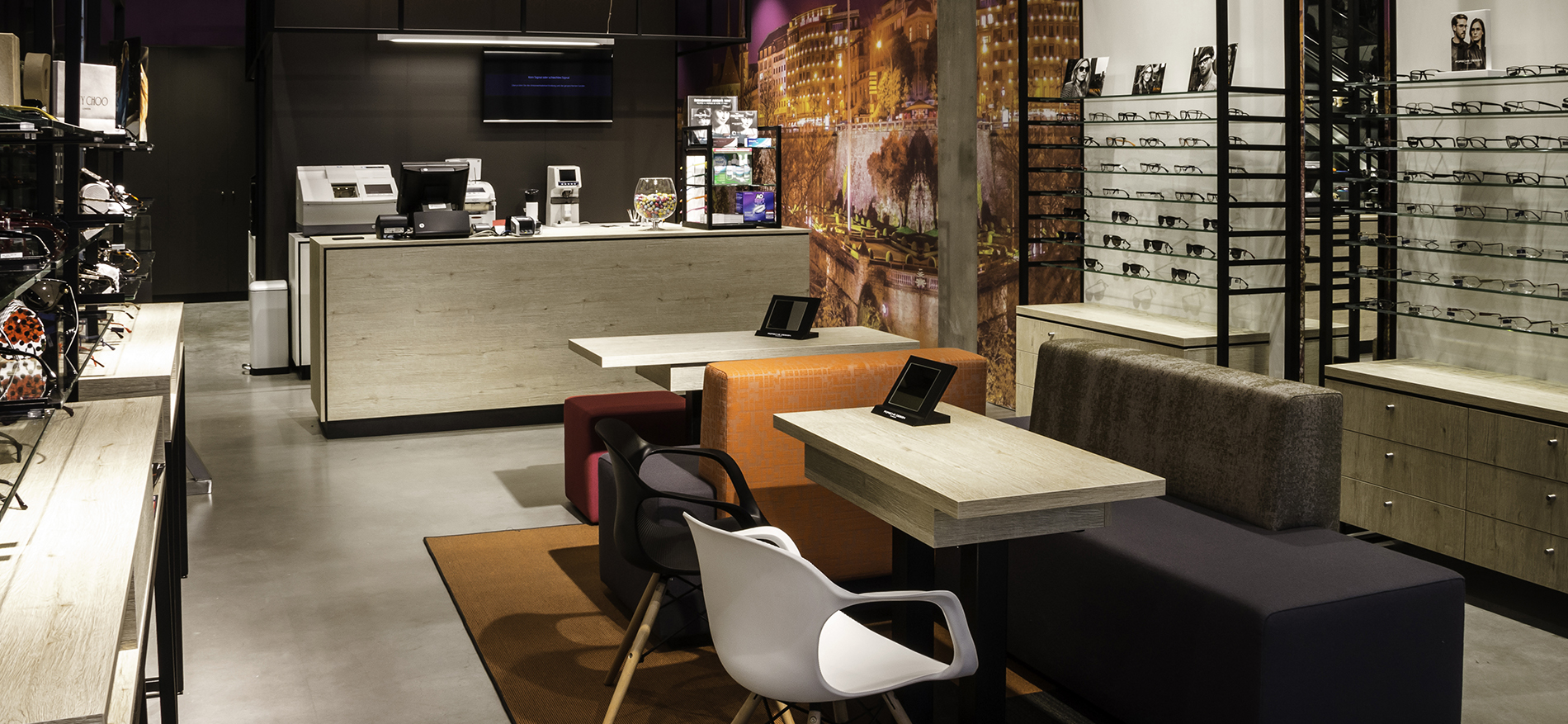 Plusminus Optik (LU): interior optician - 