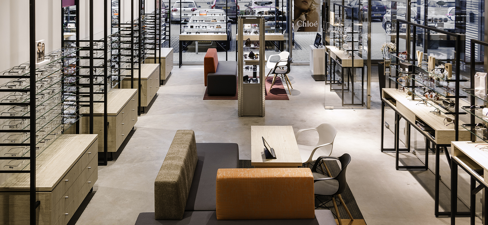 Plusminus Optik (LU): interior optician - 