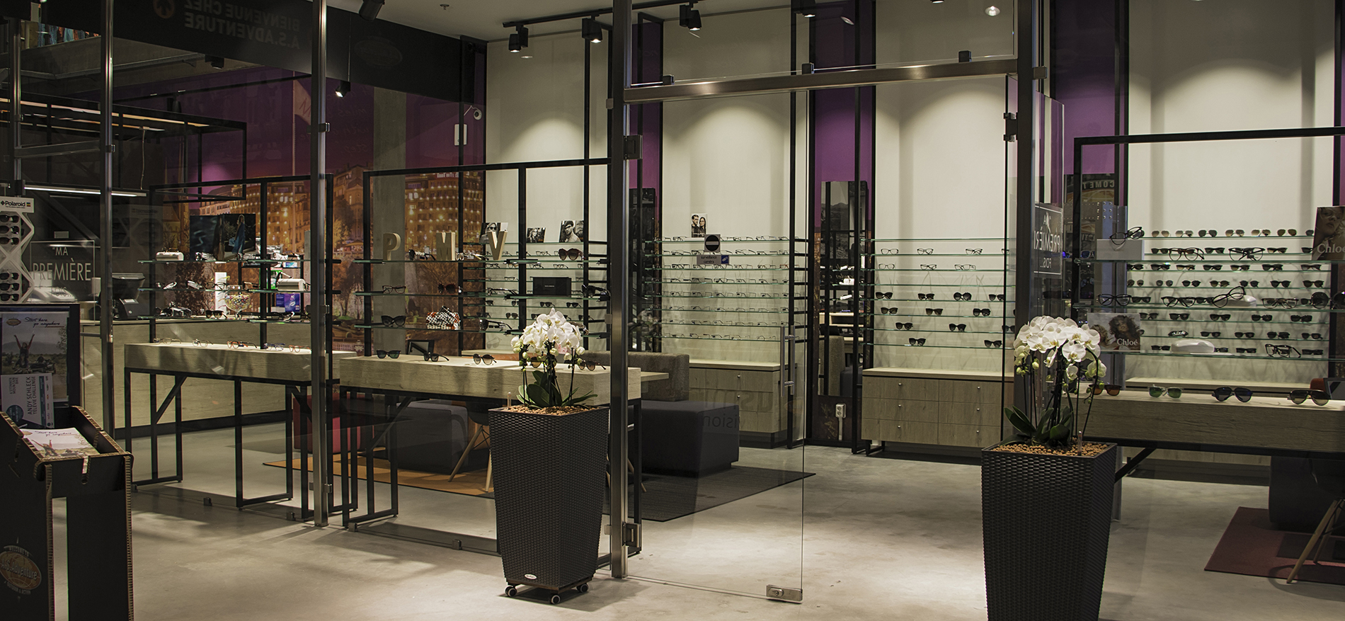 Plusminus Optik (LU): interior optician - 