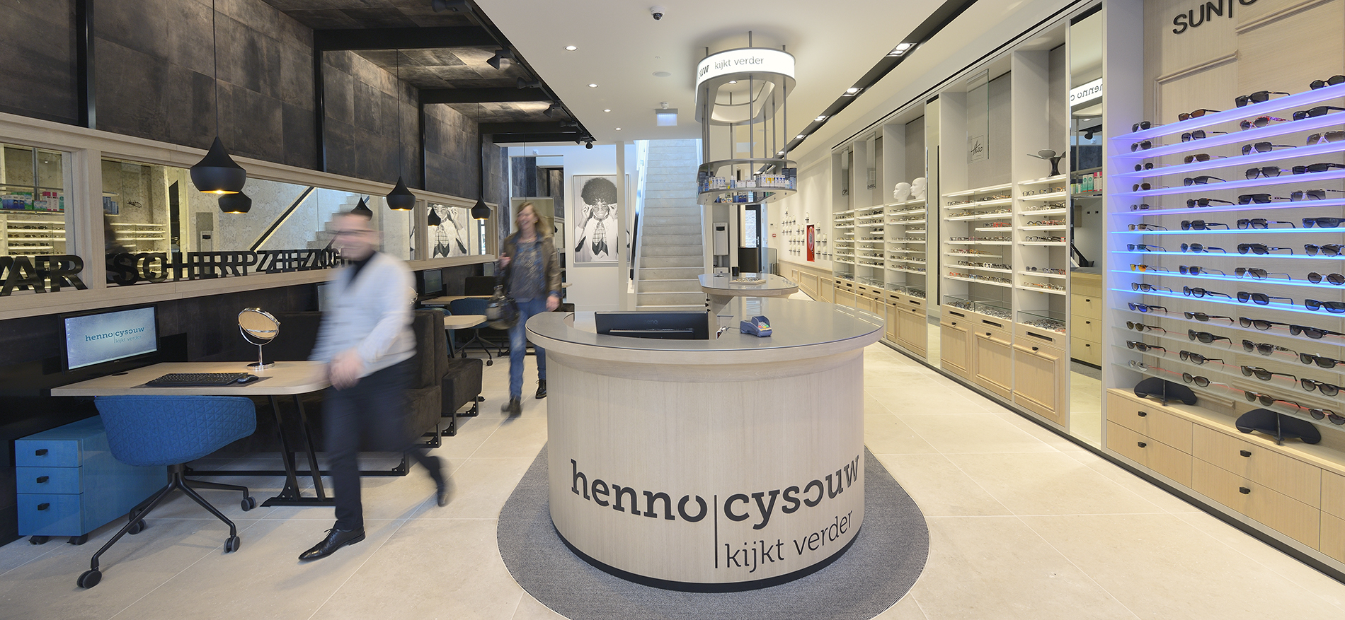 Cysouw optics new concept by WSB-Shopfitting - 