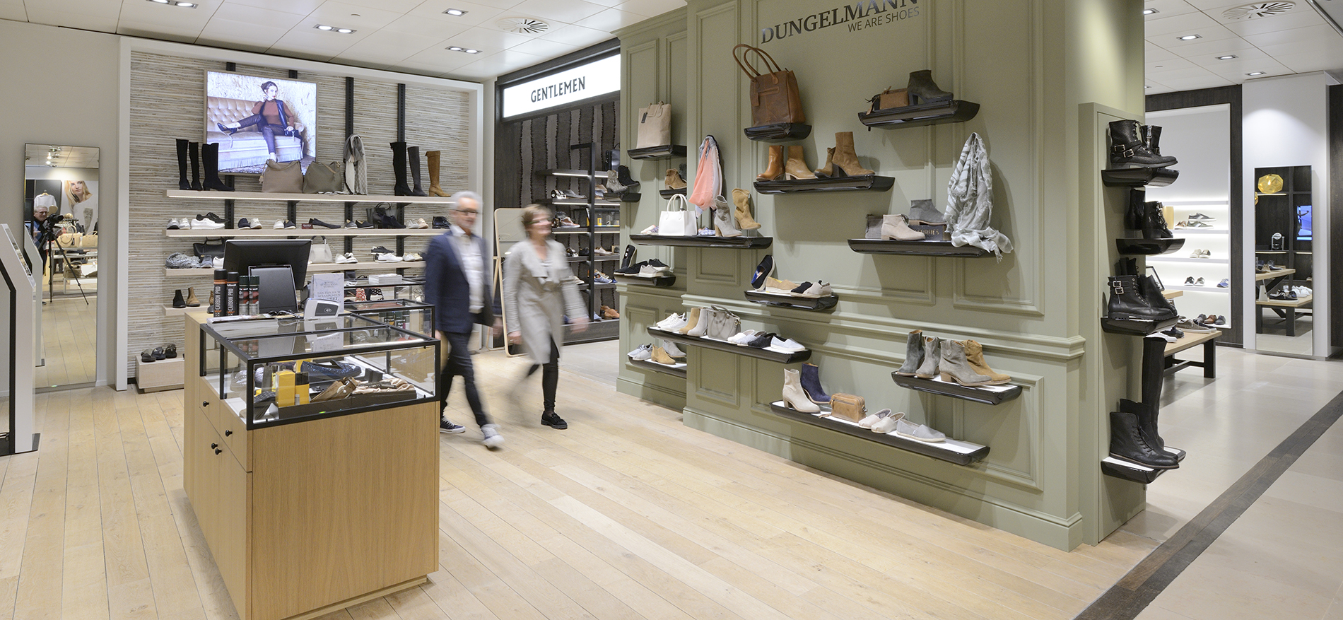 Shop-in-shop Dungelmann Schoenen and Berden Mode - Shoes