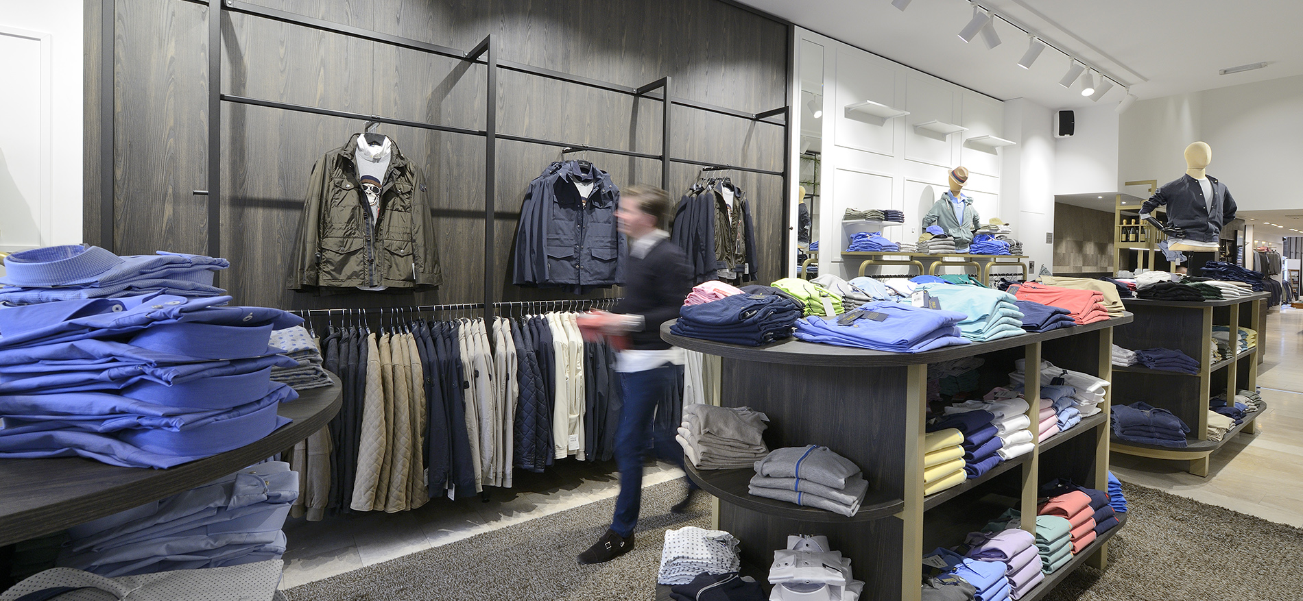 Thorough restyling MarcEdwards Menswear, Haarlem - 