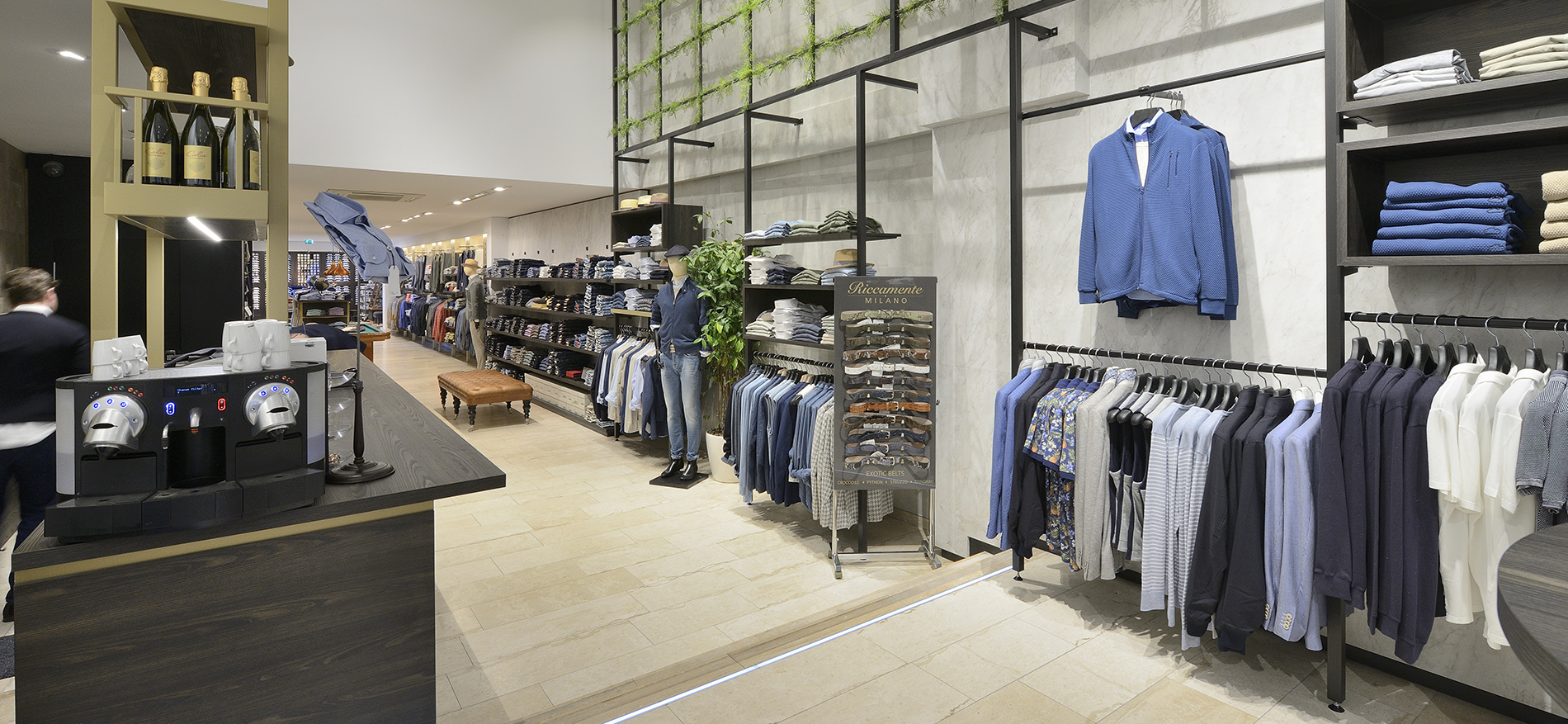 Thorough restyling MarcEdwards Menswear, Haarlem - 