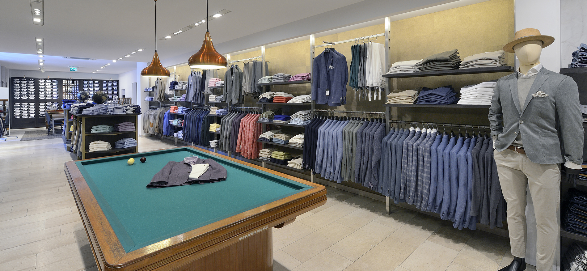 Thorough restyling MarcEdwards Menswear, Haarlem - 