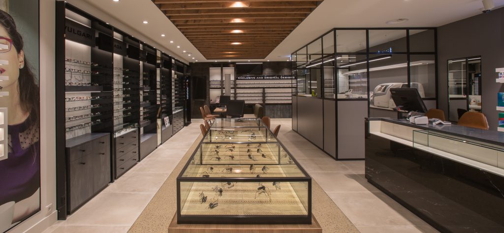 Reyntjens Optics | Complete Shop Design