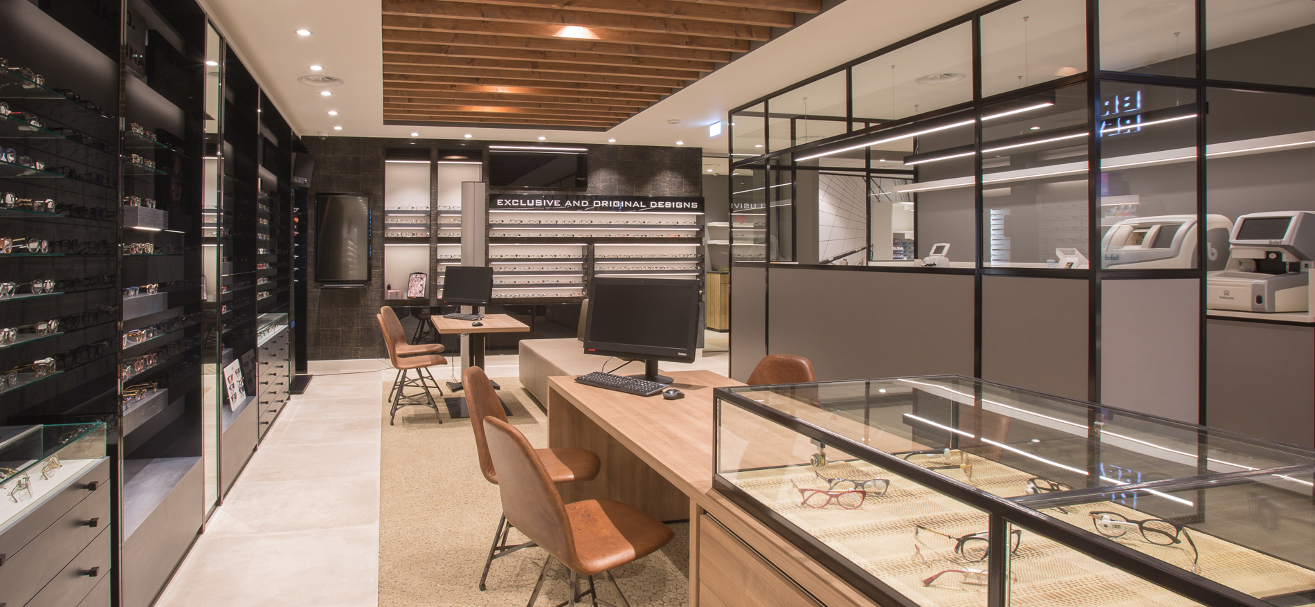 Reyntjens Optics | Complete Shop Design - 