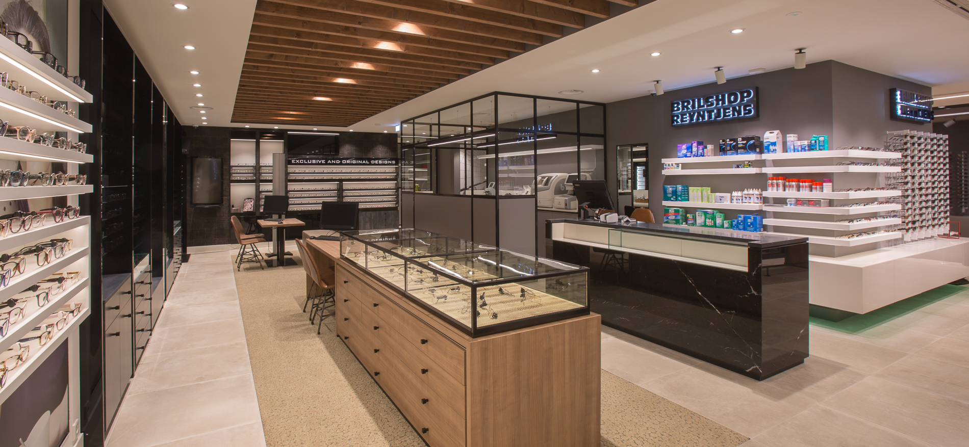 Reyntjens Optics | Complete Shop Design - 