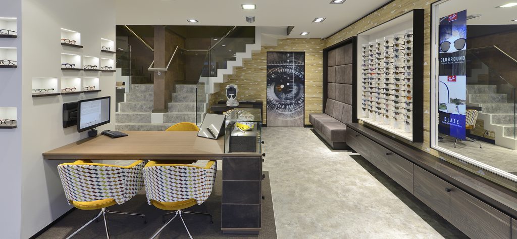 Van der Knaap Optics | Shop Design