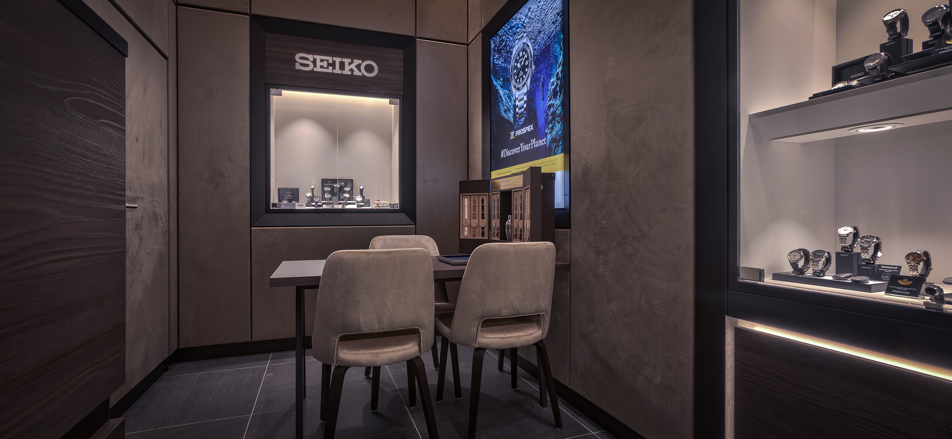 Seiko Flagship Store | Branding, design and realization in hotspot Amsterdam