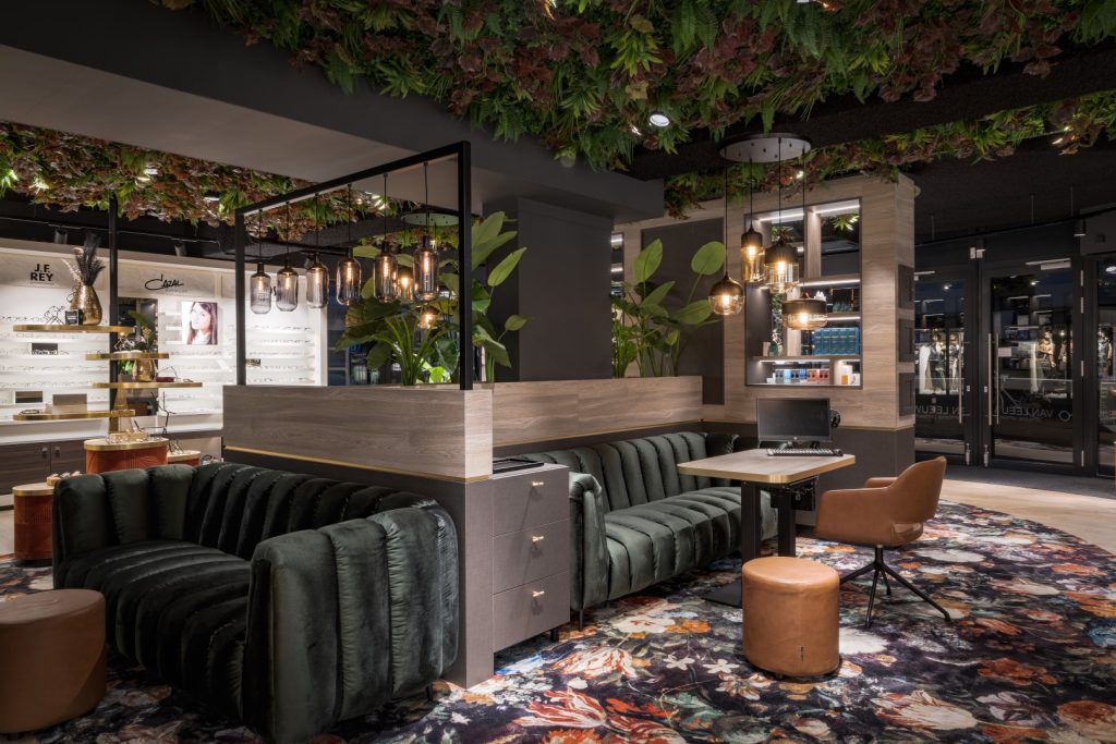 Interior design opticiens WSB Shopfitting