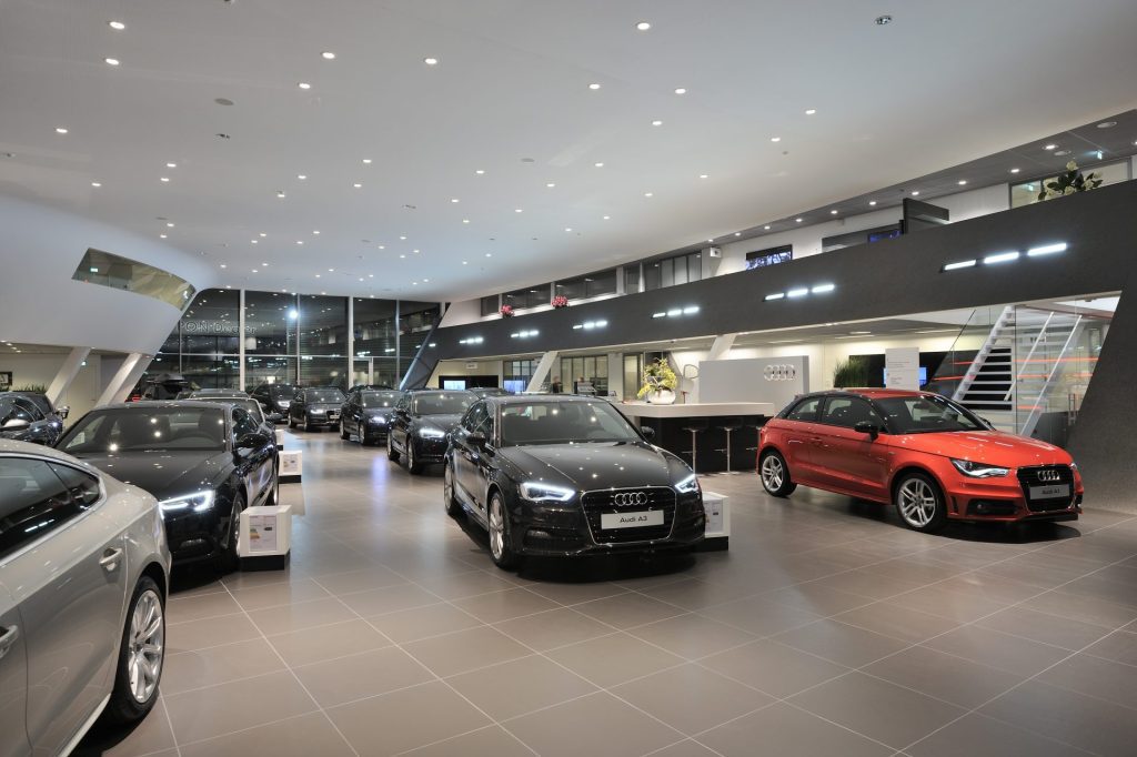 Showroom design and realisation WSB Shopfitting